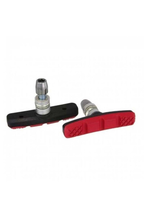 V Brake Fren Pabuç 60Mm C-55 Siyah Kırmızı