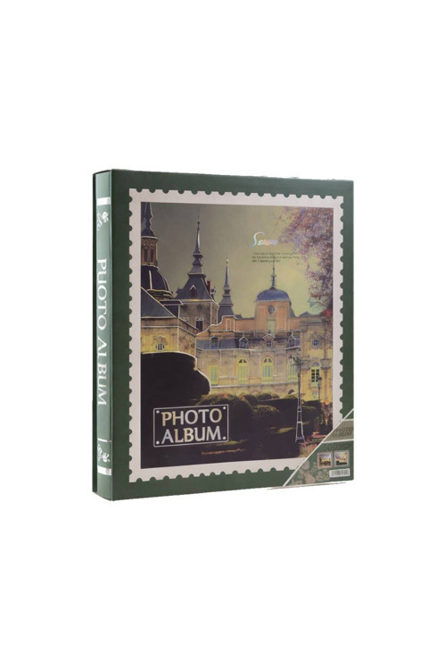 Rs26 Fotoğraf Albümü 10x15cm 600 Lük Kule Desenli Kutulu Yatay Dikey Modeli
