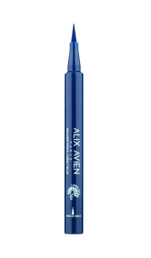 Inkliner Eyeliner Cobalt Blue - Uzun Süre Kalıcı, Suya Dayanıklı ve Yumuşak Uçlu Lacivert Göz Kalemi