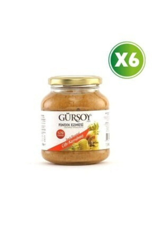 Çifte Kavrulmuş Fındık Ezmesi - 320g X 6 Adet