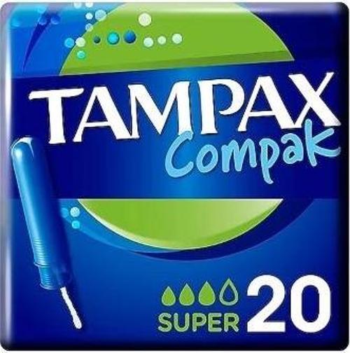 Compak Tampon Süper 20'li