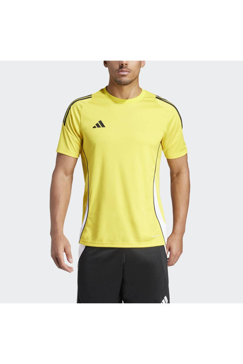 Tiro 24 Jersey Erkek Sarı Bisiklet Yaka Tişört