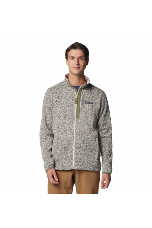 Sweater Weather Tam Fermuarlı Erkek Polar Üst