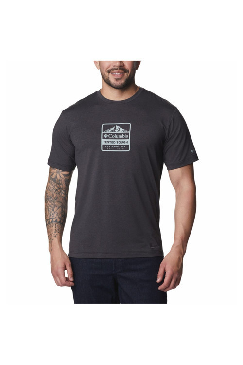 Tech Trail Front Graphic Erkek Kısa Kollu T-Shirt