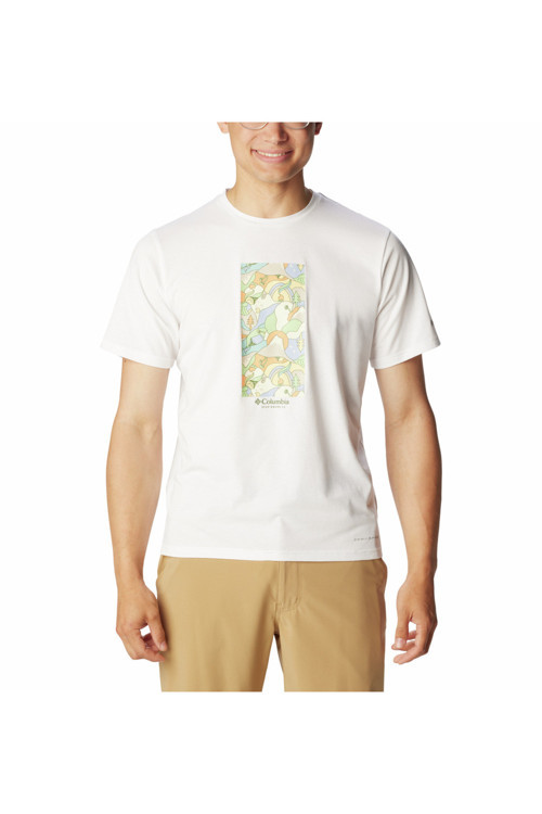 Sun Trek Graphic Erkek Teknik Kısa Kollu T-Shirt