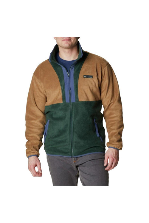 Back Bowl Full Zip Fleece Kahverengi Polar