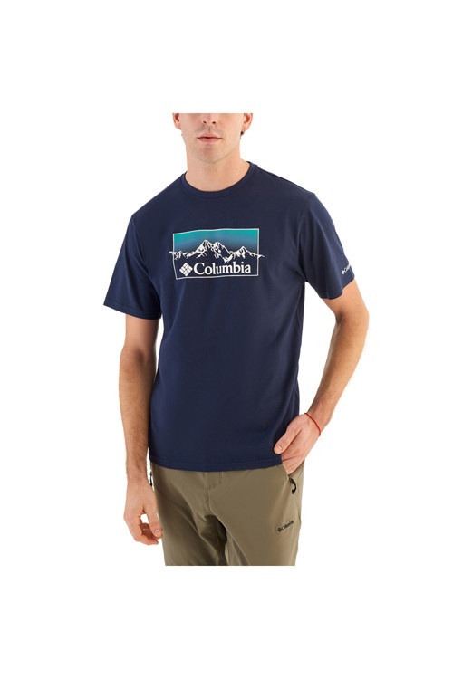 Csc Linear Range Erkek Kisa Kollu T-Shirt