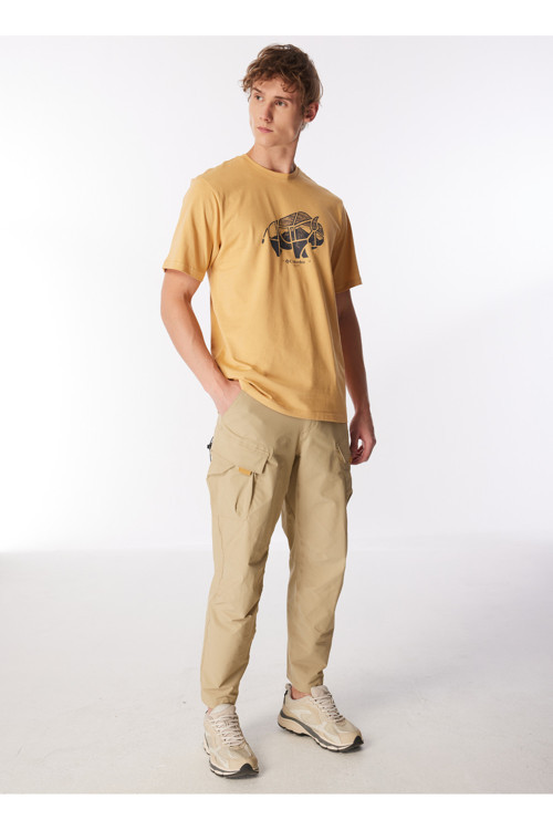 Kahve Erkek T-Shirt 9120741292_Cs0360 Csc Range Roamer