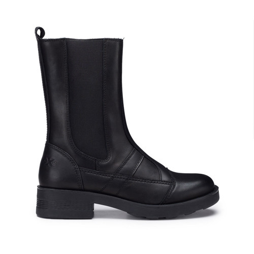 Kadın Çizme OXW002900 OXS FRANK 0029 MID W LEATHER Black