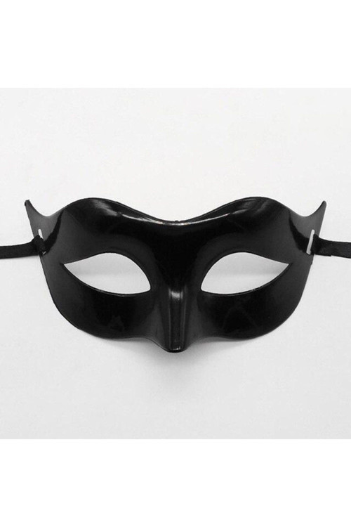 Siyah Renk Masquerade Kostüm Partisi Venedik Balo Maskesi TG-V 1190
