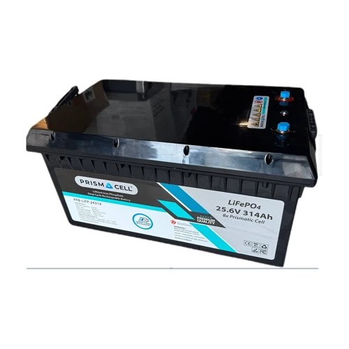 Lifepo4 akü 314ah 25.6 volt TURBO FAST CHARGING karavan, marin, solar yaşam aküsü