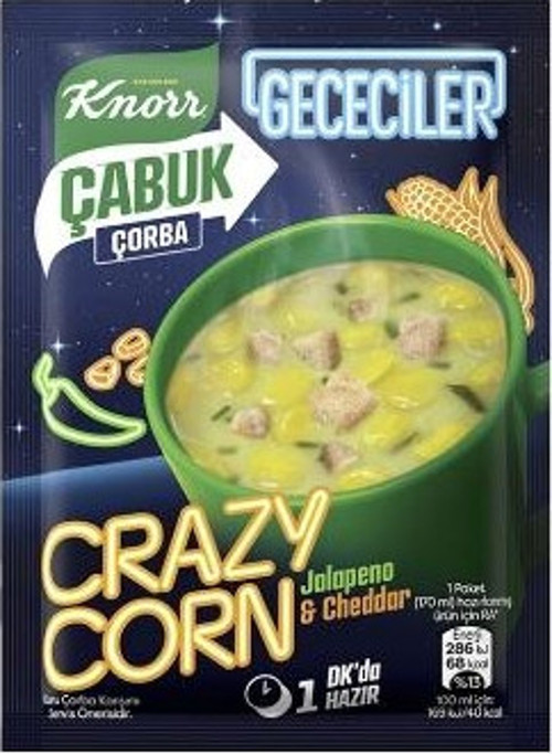 Çabuk Crazy Corn Çorbası 18 Gr.