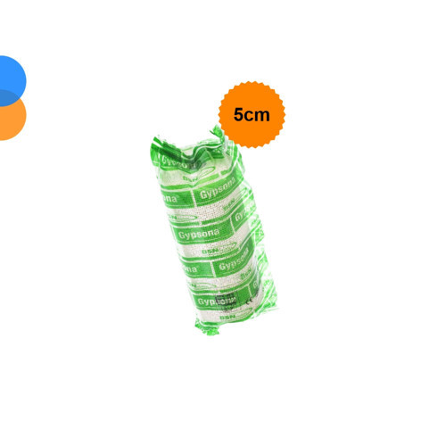 Alçılı Sargı (Çabuk Donan Alçı) 5cm x 2m - 10 Adet