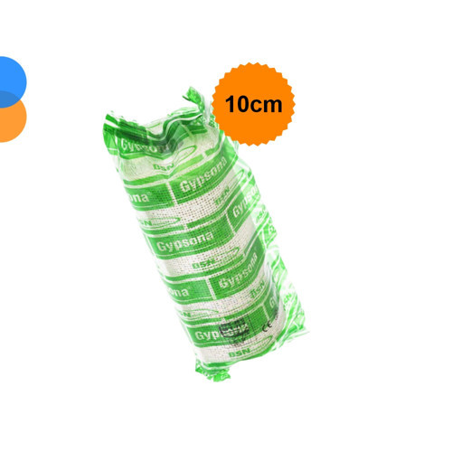 Alçılı Sargı (Çabuk Donan Alçı) 10cm x 2m - 10 Adet