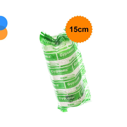 Alçılı Sargı (Çabuk Donan Alçı) 15cm x 2m - 10 Adet