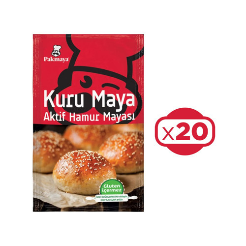 Kuru Maya 100 gr X 20 Adet