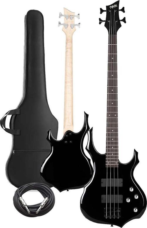 MBG-410BK Üst Segment Profesyonel Bas Gitar 4 Telli