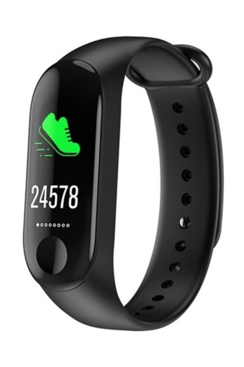 Band 3 Akıllı Bileklik - Adımsayar - Uyku Takip - Kalp Ritim Ölçer - Renkli Ekran