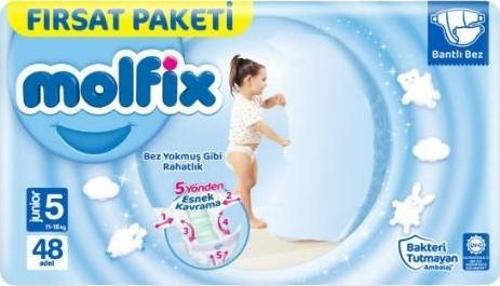 Bebek Bezi Fırsat Paketi Junior 48'li (5)