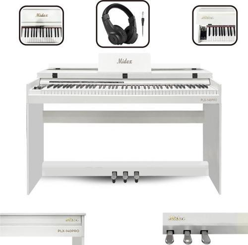 PLX-160WH BEYAZ DİJİTAL PİYANO + BHC182 KULAKLIK