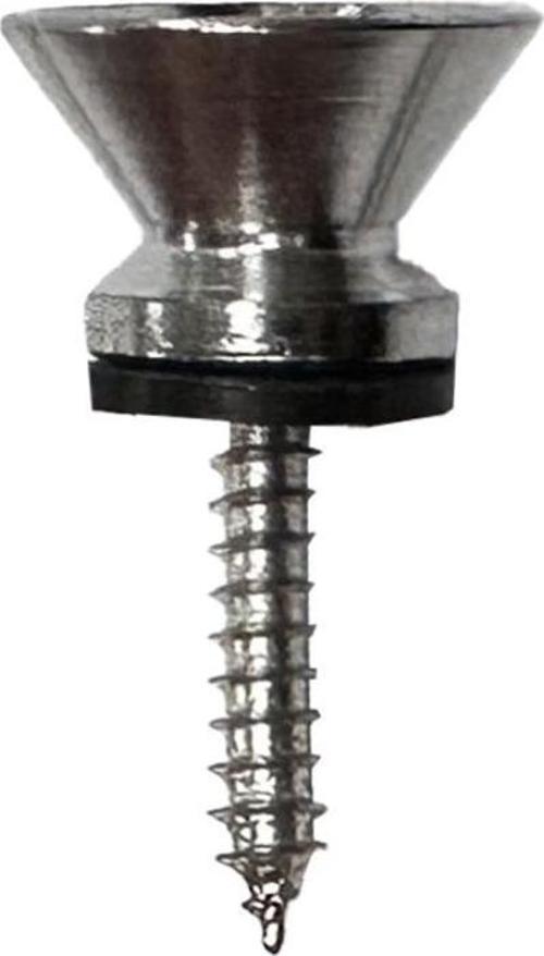 PM1 Silver Metal Kaliteli Gitar Askı Pimi Omuz Askısı Takmak İçin Vida Pim
