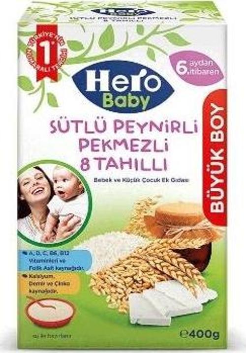 Sütlü Peynirli Pekmezli 8 Tahıllı 400 Gr.