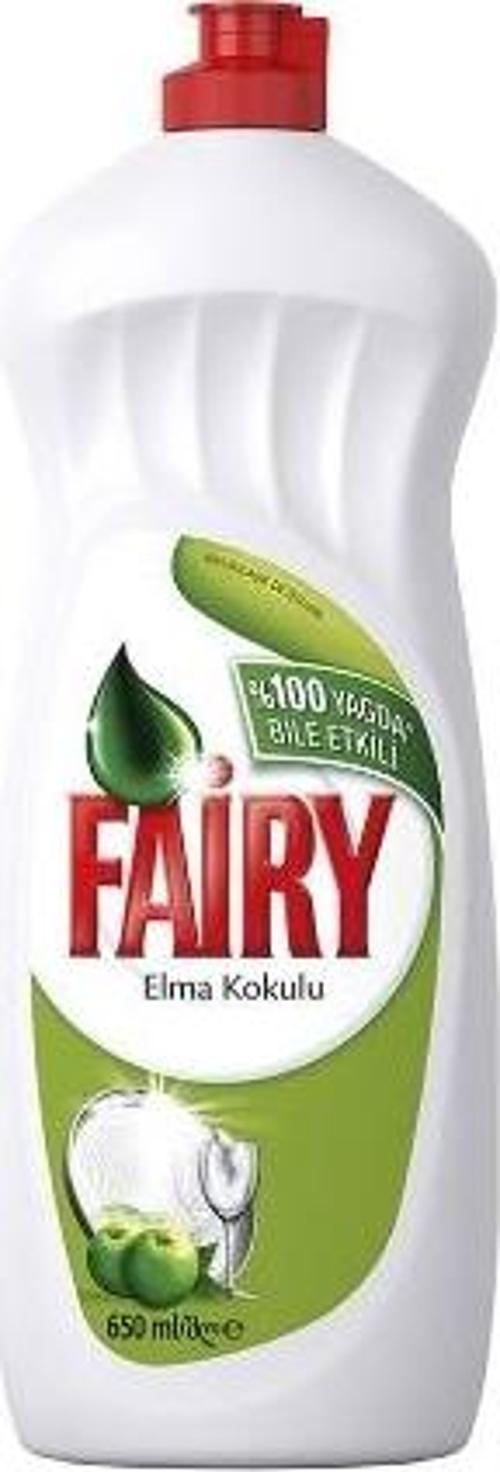 Sıvı Bulaşık Deterjanı 650 ml. Elma (12'li)