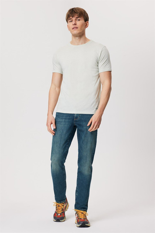 Jack Normal Bel Dar Kesim Dar Paça Mavi Erkek Jean Pantolon