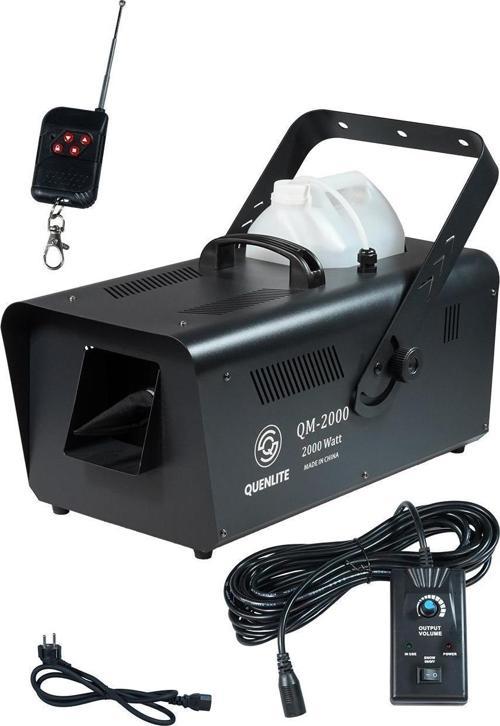 QM-2000 DMX512 Kar Makinesı 2000 Watt Uzaktan Kumandalı