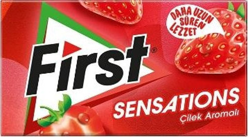 Sensations Çilekli Sakız 27 Gr. (12'li)