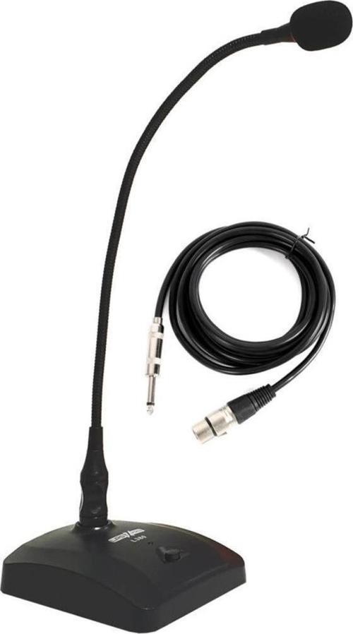 Masa Tipi Işıklı Kürsü Mikrofonu (L-380)