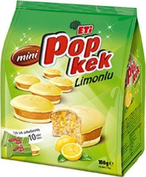 Popkek Mini Limonlu 180 Gr. (4'lü)