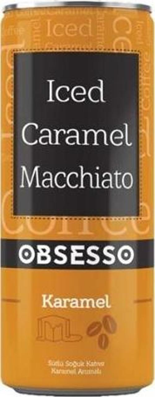 Soğuk Kahve Caramel Macchıato Teneke 250 ML (12'li)