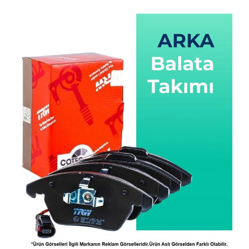 Kia Ceed Arka Fren Balata Takımı (2012-2018)