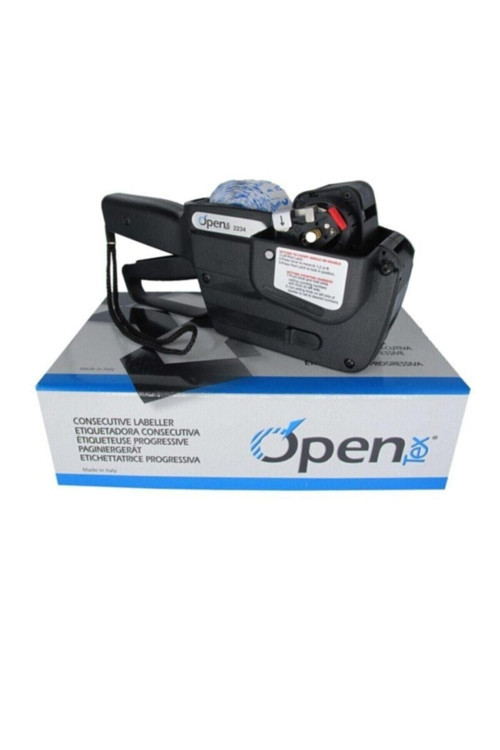 İfaş Open Meto Makinesi 7 Hane 12 X22 Etiket Ölçüsü