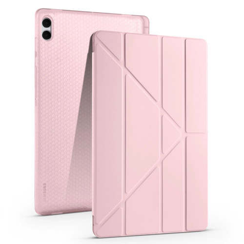 Galaxy Tab S11 Ultra Kılıf Zore Tri Folding Kalem Bölmeli Standlı Kılıf