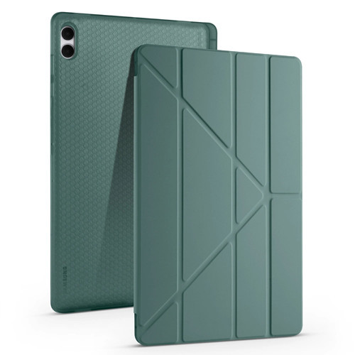 Galaxy Tab S11 Ultra Kılıf Zore Tri Folding Kalem Bölmeli Standlı Kılıf