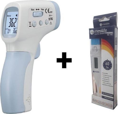 Dt-8806 Temassız Ateş Ölçer + Mc101 Dijital Beden Derece