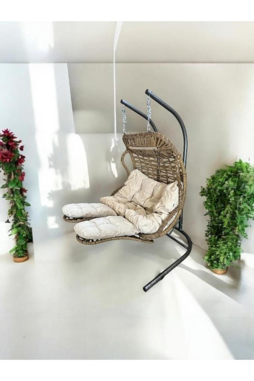 Holiday Bahçe ve Balkon Salıncağı Çift Kişilik Kapiçino