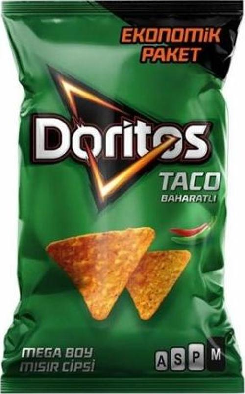 Taco Mega Boy 216 Gr. ( Cips ) (12'li)
