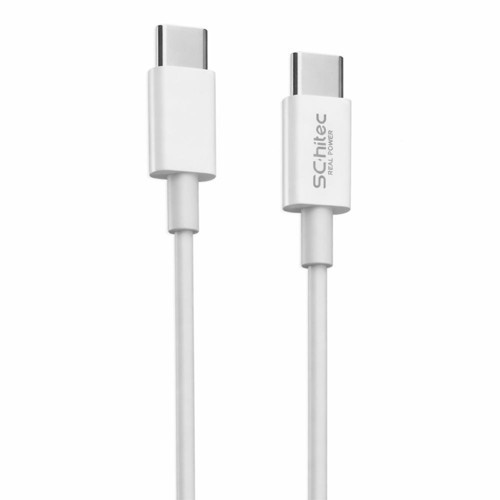 60W Type-C to Type-C Data ve Hızlı Şarj Kablosu Telefon, Tablet, Laptop Uyumlu Beyaz SK004