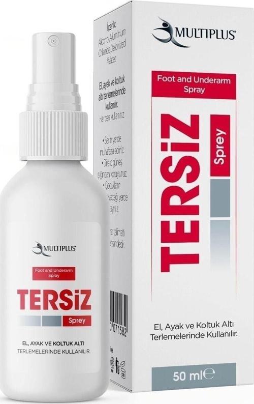 Tersiz , El,ayak Ve Koltuk Altı Terleme Önleyici Sprey 50 Ml