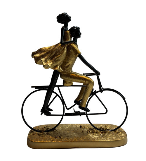 Bisikletli Sevgili Biblosu Gold
