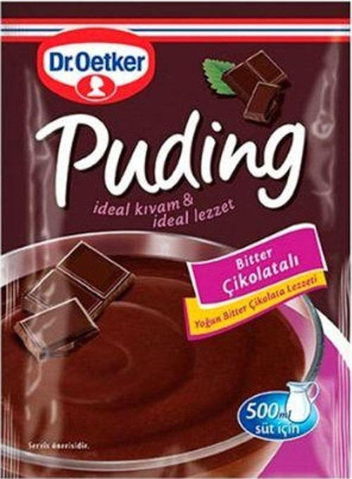 Bitter Çikolatalı Puding 111 Gr. (24'lü)