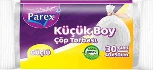 Güçlü Küçük Çöp Torbası Mini Boy (4'lü)