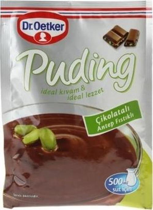 Çikolatalı Antep Fıstıklı Puding 100 Gr. (24'lü)