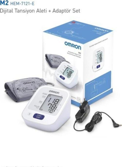 M2 Hem-7121-e Üst Koldan Ölçer Dijital Aleti + Adaptör