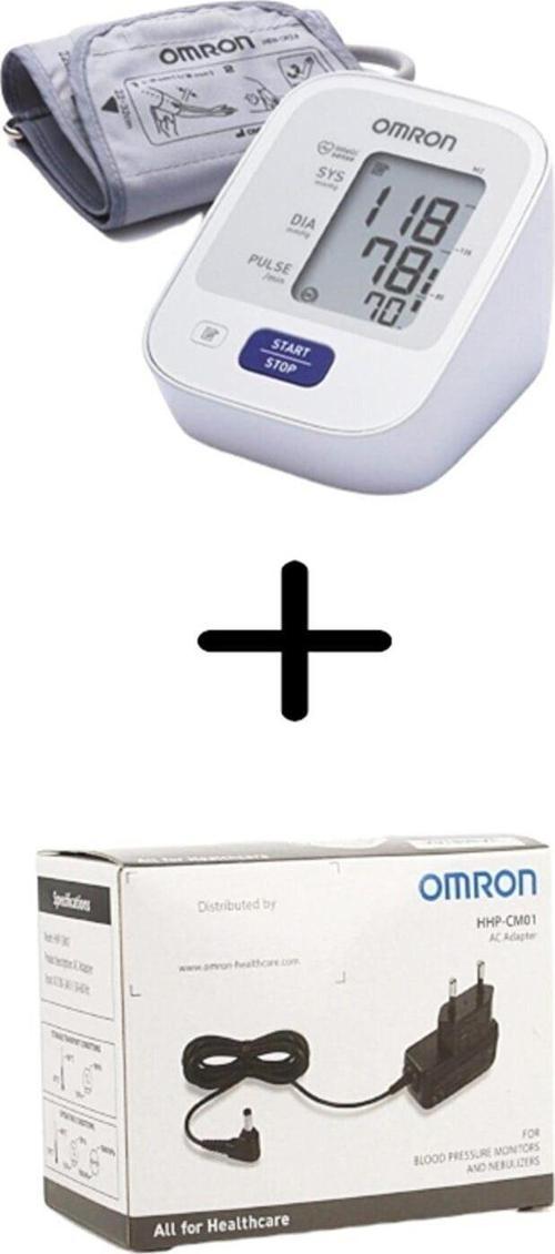 M2 Hem-7121-e Üst Koldan Ölçer Dijital Tansiyon Aleti + Adaptör