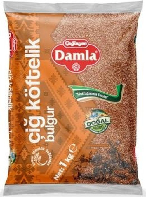 Çiğ Köftelik Bulgur 1000 Gr. (Bakliyat) (2'li)