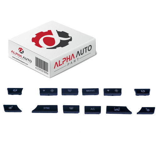 BMW 5 Serisi F10 için Klima Kontrol Tuş Takımı Düğme Seti